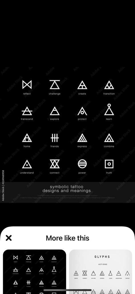 Tattoos That Mean Independence, Independence Symbol, Adobe Design, Symbol Tattoos, Symbolic Tattoos, Glyphs, Tattoo Ideas, Meant To Be, Writing