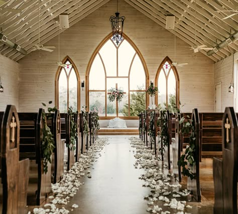 Home - The Brooks at Weatherford The Brooks Weatherford, The Brooks At Weatherford, The Brooks At Weatherford Wedding, Wedding Ceremony Chapel, Rustic Church Wedding, Wedding Chapel Decorations, Chapel Decor, Small Church Weddings, Wedding Venues Church