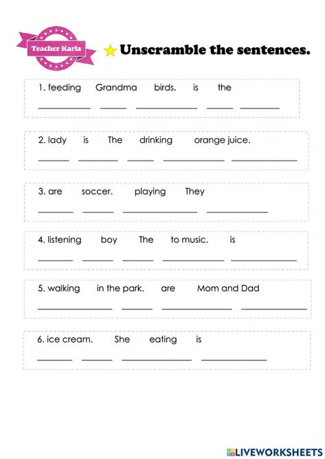 Sentence Building Worksheets Grade 3, Forming Sentences Worksheets, Writing Simple Sentences Worksheets, Sentence Building Worksheets For Grade 2, Sentence Construction Worksheets, Scrambled Sentences Worksheet, Sentence Writing Worksheets, Sentence English, Simple Sentences Worksheet