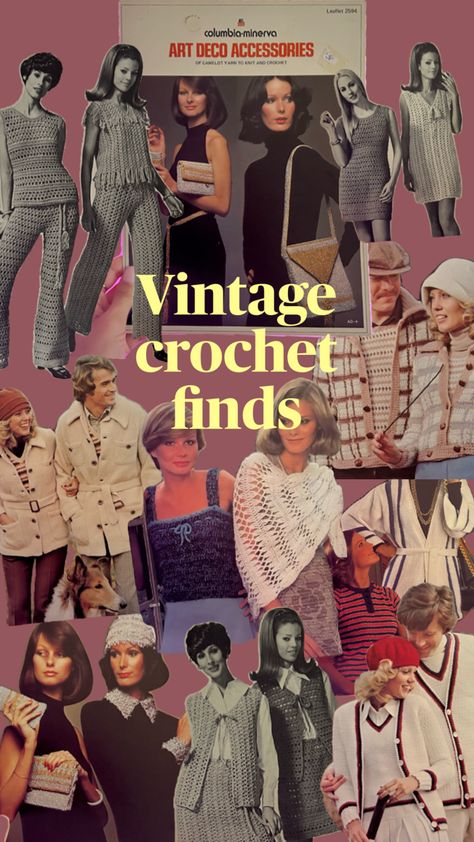 I got soo lucky, the antique shop I went to had so many vintage crochet magazines from the 70s with patterns inside 🕺 #crochet #vintage #vintagecrochet #70s #crocheter #vintagepattern #thriftfinds #antiquestorefinds

70s crochet inspo, 70s crochet mood board, 70s mood board, vintage crochet, antique crochet, crochet patterns, vintage crochet patterns, vintage crochet mood board, vintage crochet inspo, vintage crochet inspiration, antique finds, thrift magazines, crochet magazines, antique store finds, crochet addict, crocheter, crocheting, crochet finds, crochet books, crochet antiques 70s Mood Board, 70s Crochet, Antique Crochet, Art Deco Accessories, Magazine Photos, Vintage Crochet Patterns, Antique Finds, Crochet Vintage, Crochet Magazine