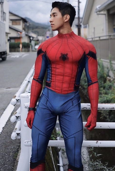 #gay #cosplay #spiderman #sexy Male Art Poses, Spiderman Cosplay, Drawing Body Poses, Marvel Spiderman Art, Male Cosplay, Aesthetic Boys, Spiderman Comic, Boy Poses, Guy Drawing