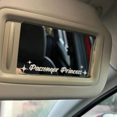 Just found this amazing item on AliExpress. Check it out! $2.05 30％ Off | Passenger Princess Star Car Mirror Stickers Decal Rear View Mirrors Auto Vehicle Vinyl Decor Sticker Car Interior Accessories Car Mirror Sticker, Preppy Car, Princess Car, Passenger Princess, Funny Car Decals, Girly Car Accessories, Inside Car, Car Deco, Cool Car Accessories