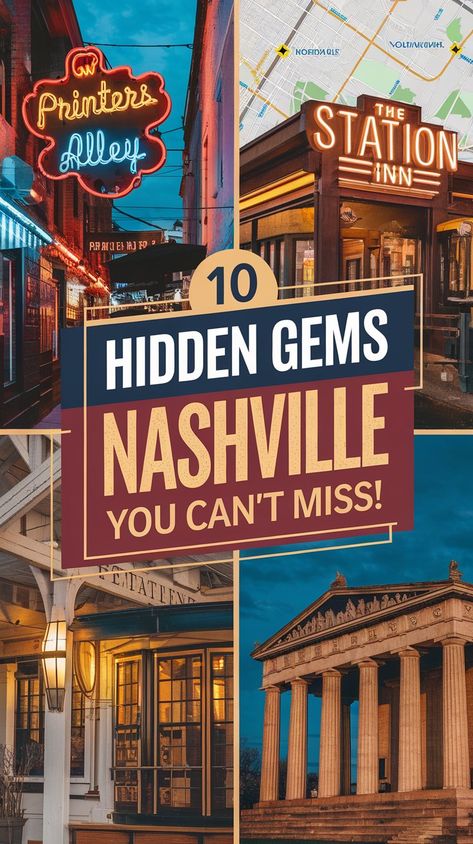 10 Hidden Gems in Nashville You Can’t Miss! Top 10 Things To Do In Nashville, Downtown Nashville Things To Do, Nashville Neighborhoods Guide, Nashville Trip Itinerary, Nashville Local Spots, Where To Stay In Nashville Tennessee, Nashville What To Do, Green Hills Nashville, Places To Visit In Nashville Tn