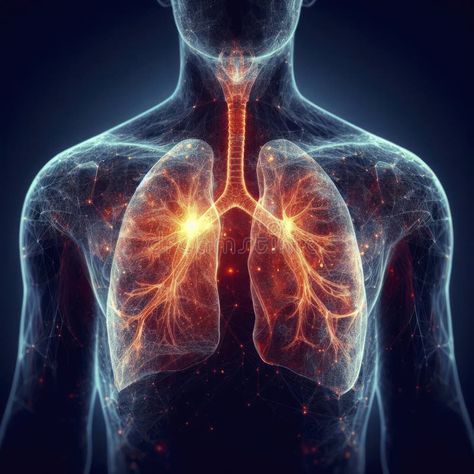 Human abstract lungs x-ray. Respiratory system health concept. ai generative stock image Respiratory System Aesthetic, Human Abstract, Clean Lungs, Powerpoint Images, Human Respiratory System, X-ray Images, Ap Drawing, Pulmonology, Respiratory System