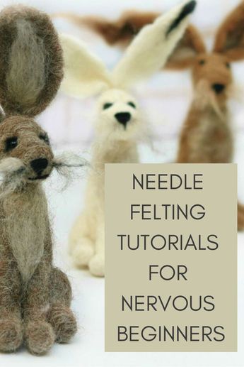 Felting For Beginners, Dry Felting, Needle Felting Tutorial, Needle Felting Diy, Wool Felt Projects, Felted Wool Crafts, Wool Needle Felting, Felt Pictures, Needle Felting Tutorials