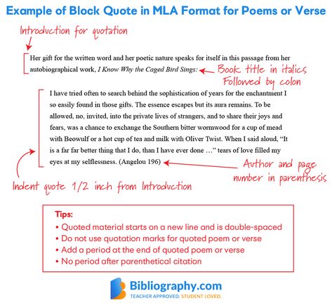 Creating MLA 8 In-Text Citations | Bibliography.com Be An Example Quotes, Inspirational Writing, Mla Citation, Block Quotes, Mla Format, The Caged Bird Sings, Longing Quotes, College Majors, King Quotes