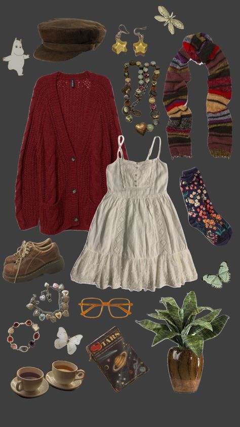 #outfitinspo #books #fall #green #bookstore Bookstore Outfit, Fall Green, Fall Fits, Dream Style, Colourful Outfits, Cool Clothes, Clothes Outfits, Fit Check, Fit Inspo