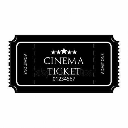 Ticket Cinema, Open Air Kino, Deco Cinema, Movie Night Birthday Party, 80s Theme Party, Cinema Ticket, Black And White Movie, Arch Logo, Ticket Design