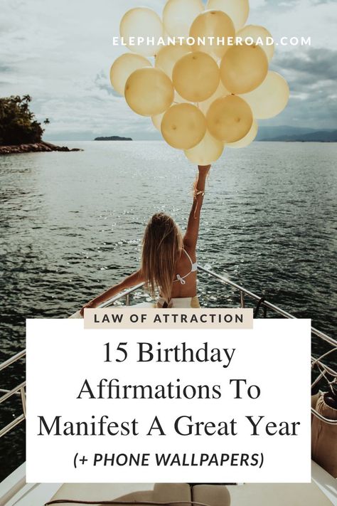 Birthday Thoughts For Self, Birthday Affirmations, Birthday Quotes Inspirational, Dream Life Goals, Birthday Quotes For Me, 15 Birthday, Birthday Goals, Birthday Traditions, New Year’s Day