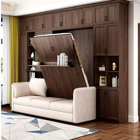 599.02US $ |Invisible Bed Sofa Integrated Wall Bed Space Saving Murphy Bed Invisible Bed Wardrobe Integrated Electric Sofa Invisible Bed| |   - AliExpress Fold Up Wall Bed, Murphy Bed Office, Murphy Bed With Sofa, Murphy Bed Sofa, Bed Wardrobe, Best Murphy Bed, Bed With Wardrobe, Beds For Small Spaces, Modern Murphy Beds