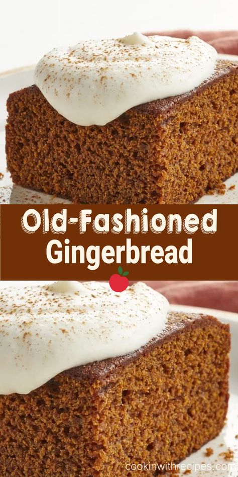 Easy Loaves Recipes, Homemade Gingerbread Cake, Gingerbread Recipe Uk, Pumpkin Gingerbread Cake, Gingerbread Cake Recipe Moist, Ginger Bread Cake Recipe, Old Cake Recipes, Gingerbread Recipe Easy, Gingerbread Pound Cake