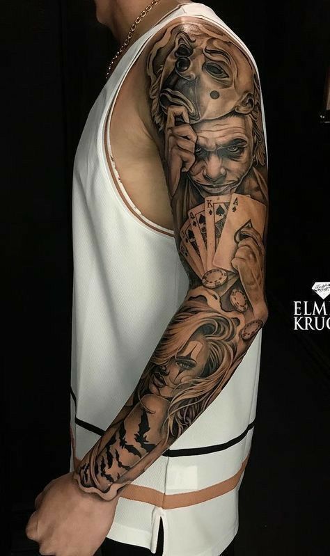 Half Sleeve Tattoo Upper Arm, Upper Arm Tattoos For Guys, Upper Shoulder Tattoo, Tattoos Arm Mann, Voll Arm-tattoos, Inside Of Arm Tattoo, Tattoo Homme, Men Tattoos Arm, Tattoos Arm Sleeve