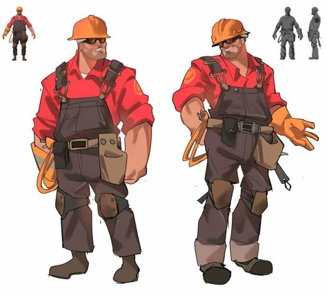 Engineer Tf2, Tf2 Engineer, Tf2 Fanart, Team Fortress 2 Medic, Top Surgery, Tf2 Memes, Team Fortess 2, Fortress 2, Team Fortress 2