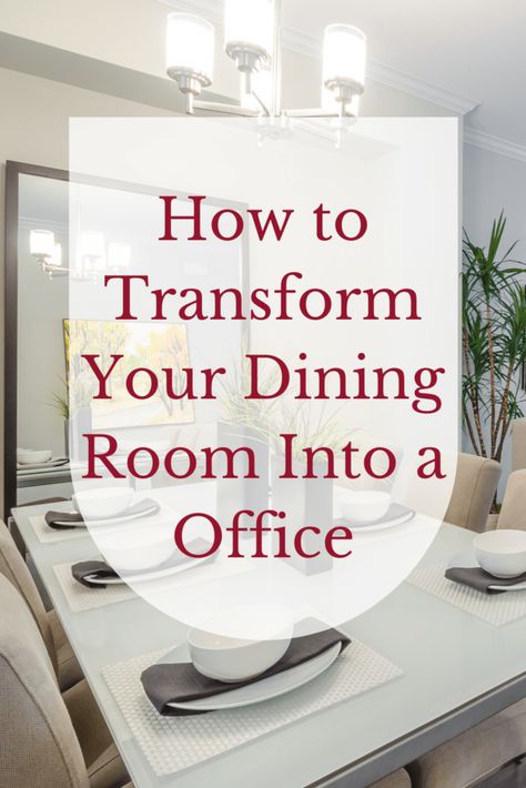 Dinning Room Office Combo, Formal Dining Room To Office, Office In Dining Room Ideas, Dining Room To Office Conversion, Home Office In Dining Room, Dining Room Office Combo Ideas, Dining Room Into Office, Office In Dining Room, Desk In Dining Room