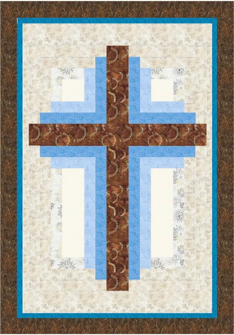 Free Patterns Cross Quilt Blocks, Cross Mug Rug Free Pattern, Cross Quilt Pattern, Quilted Wall Hangings Patterns Free, Cross Quilt Pattern Free, Prayer Quilt Patterns Free, Quilts With Crosses, Peace Quilt Pattern, Quilts With Crosses Free Pattern