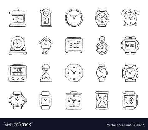 Cuckoo Clock Tattoo Simple, Minimalist Clock Drawing, Clock With No Hands Tattoo, Mini Clock Tattoo, Clock Line Drawing, Dainty Clock Tattoo, Tiny Clock Tattoo, Simple Clock Drawing, Cute Clock Drawing