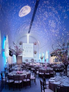 Navy Blue Wedding Theme, Star Themed Wedding, Celestial Wedding Theme, Starry Wedding, Themed Wedding Decorations, Galaxy Wedding, Debut Ideas, Starry Night Wedding, Gala Ideas