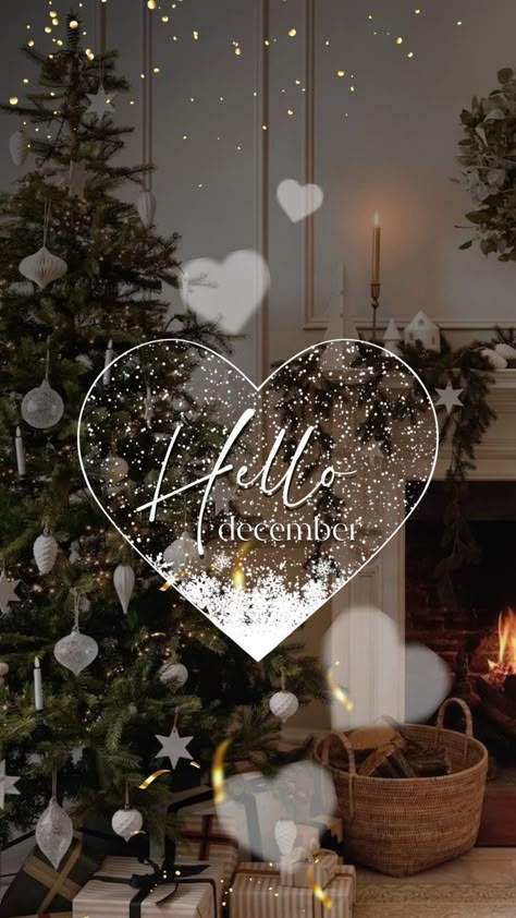 Happy New Month December, December Wallpaper Iphone, Hello December Images, December Images, Welcome December, December Wallpaper, Merry Christmas Wallpaper, Happy December, Christmas Collage