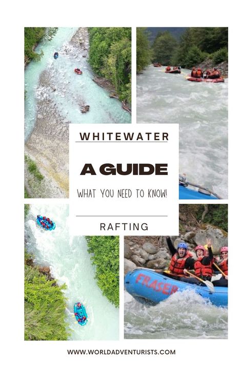 Everything you need to know to enjoy your whitewater rafting trip! Whitewater Rafting, Rafting, Need To Know, Blog Posts