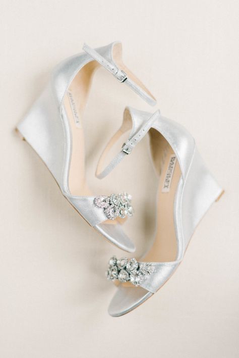 Sparkle Wedding Shoes, Silver Bridal Shoes, Bridal Wedges, Colorful Wedding Shoes, Sparkly Wedding Shoes, Bridal Footwear, Wedding Wedges, Weird Shoes, Elegant Wedding Shoes