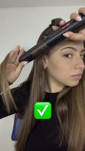 Hair With A Straightener, Straight Iron, Curl Hair With Straightener, Hairstyles Bubble, Curl Your Hair, Hair Curling Tips, Easy Hairstyles For Thick Hair, Beach Hairstyles For Long Hair, Bubble Braids