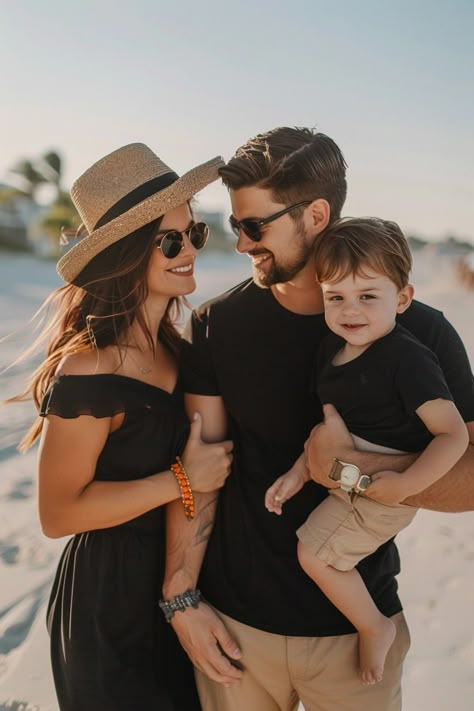 Check out these 22 Family Beach Photoshoot Outfit Ideas That Are All the Rage This Season Beach Photoshoot Outfits Family, Lake Photoshoot Ideas, Family Beach Photoshoot, Beach Family Photoshoot, Beach Photoshoot Family, Horse Photoshoot Ideas, Beach Picture Outfits, Photo Prop Ideas, Family Beach Session