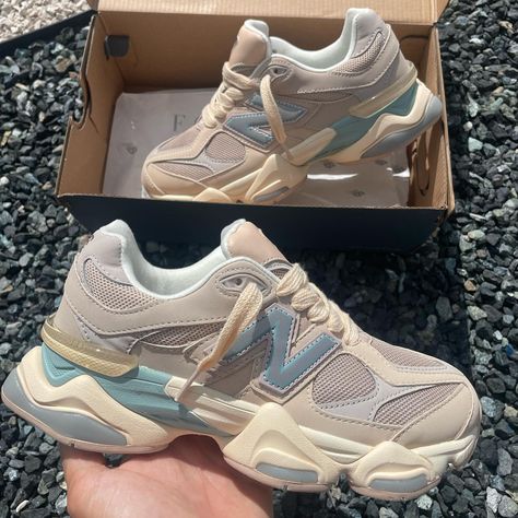 Pretty Sneakers, New Balance 9060, Pretty Shoes Sneakers, Shoe Wishlist, Cute Sneakers, Hype Shoes, Aesthetic Shoes, New Balance Sneakers, Swag Shoes