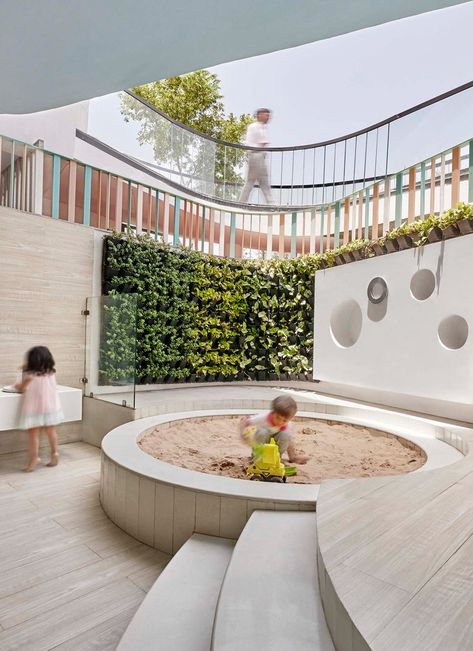 Kindergarten Interior, School Building Design, Daycare Design, Kids Cafe, Kindergarten Design, School Interior, Playground Design, Kids Area, Outdoor Playground