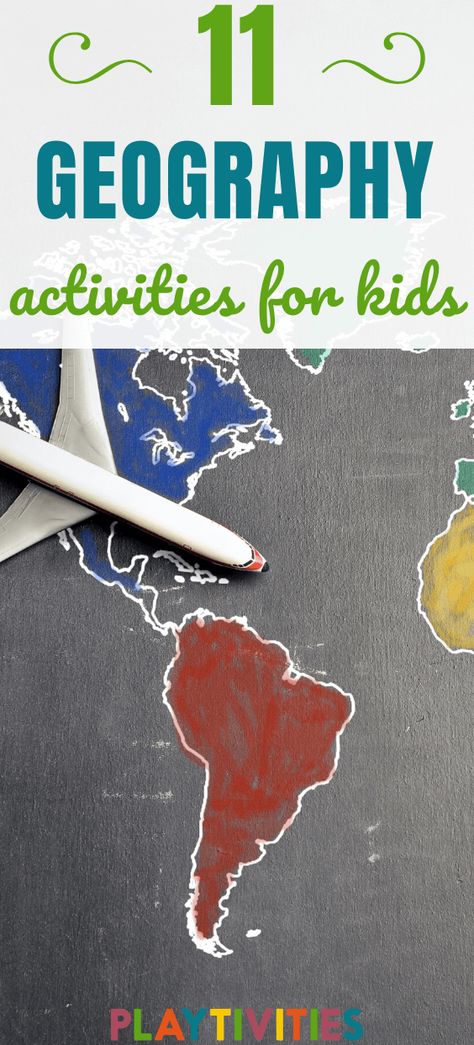 11 Surprising activities that teach kids geography Geography Crafts For Kids, Geography For Kindergarten, Geography Activities For Kids, Teaching Geography Elementary, Homeschool Workbooks, Geography Crafts, Geography Games For Kids, Social Studies Kindergarten, Geography Printables