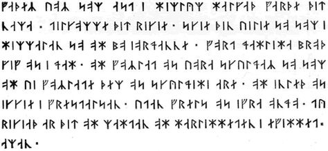 Old Norse | 700 CE - 1300 CE  What you can read in it: The Eddas, a series of old Icelandic myths, and a bunch of runes and shit. The language of the Vikings, Old Norse was spoken in Scandinavia, the Faroe Islands, Iceland, Greenland, and in parts of Russia, France and the British Isles, and is sort of the predecessor to modern Icelandic.  Pros to learning it: You can pretend you’re a Viking.  Cons to learning it: No one really speaks it anymore. Younger Futhark, Rune Alphabet, Ancient Runes, Runic Alphabet, Lord’s Prayer, Elder Futhark Runes, Futhark Runes, Norse Runes, Writing Systems