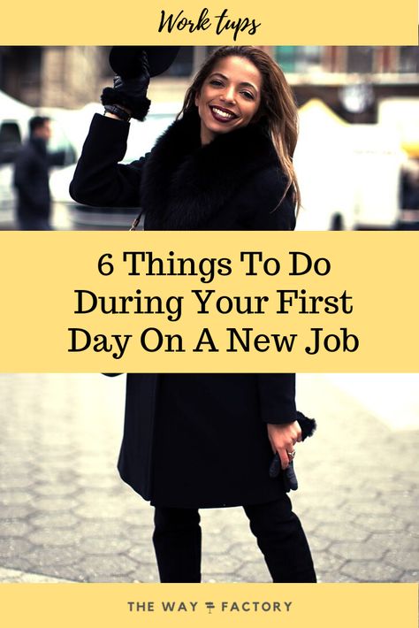 New job coming up? Know how to prepare for your first day of work with these 6 useful tips :) First Day On The Job Outfit, First Day At New Job Outfit, New Job Preparation, Outfit For First Day Of Work, First Day In Office Outfit, 1st Day At New Job Outfit, First Day Of Office Job Outfit, First Day Work Outfit New Job, What To Wear First Day Of New Job