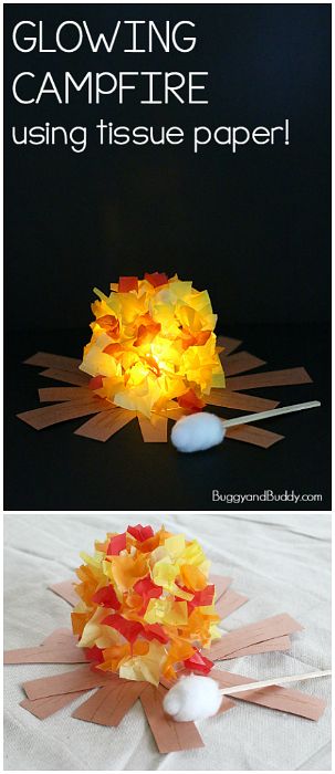 Campfire Crafts For Kids, Fire Safety Week, Camping Crafts For Kids, Camping Classroom, Camping Activities For Kids, Safety Week, Indoor Camping, Summer Camp Activities, Hallowen Ideas