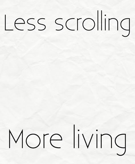 Social media is quite noisy if you think about it, maybe the things I struggle with will have room breathe if I give them more quiet. It's time to do less scrolling and more living. Good Bye Social Media Quotes, Spend Less Time On Social Media, Bye Social Media Quotes, Less Phone Time Quotes, Experiences Over Things, Stop Social Media Quotes, Life Without Social Media Aesthetic, Less Social Media Quotes, No More Social Media