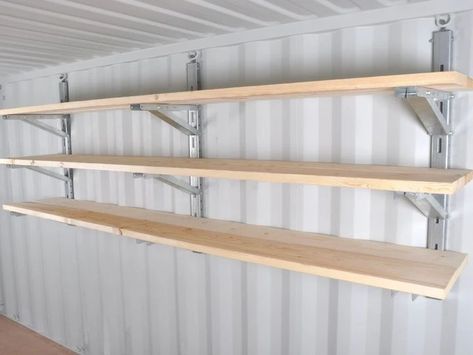 SEA CONTAINER ACCESSORIES | KWIK-STOR Seacan Storage Ideas, Shipping Container Storage Ideas, Shipping Container Storage, Sea Containers, Container Storage, Metal Working Projects, Shipping Container, Storage Ideas, Storage Containers