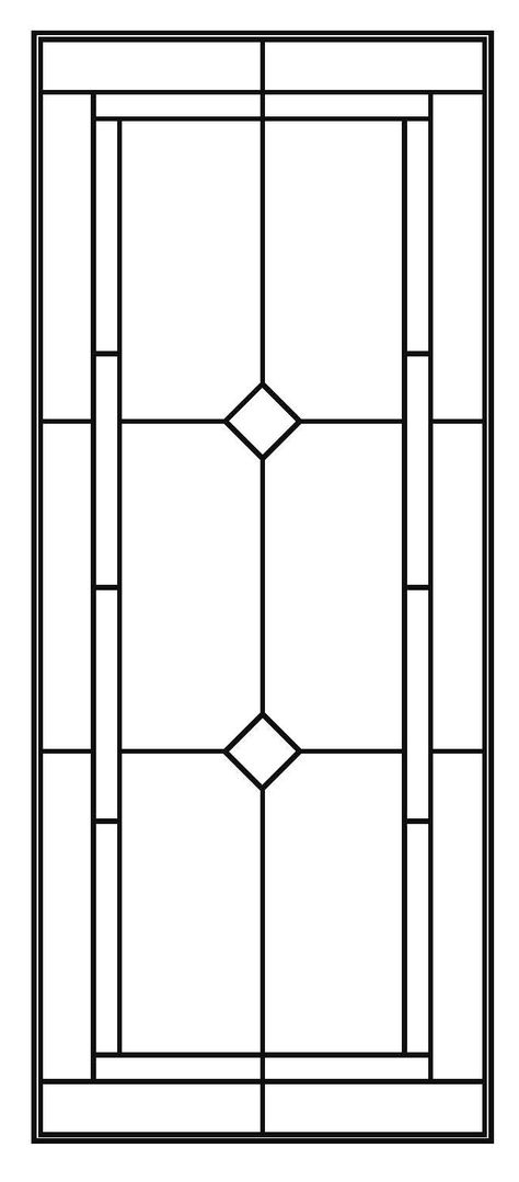 free stained glass patterns panels | Stain glass patterns Frank Lloyd Wright Stained Glass, Lead Light, Stain Glass Patterns, Stained Glass Quilt, Stained Glass Patterns Free, Stained Glass Door, Glass Art Projects, Stained Glass Pattern, Door Interior