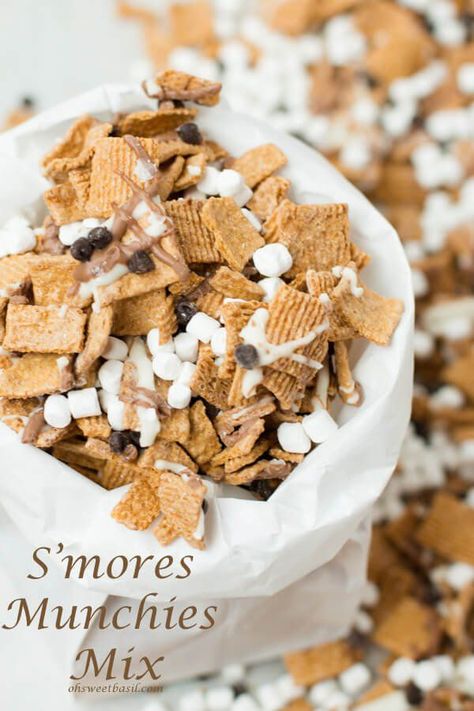 Munchies Snack Mix, Munchies Recipes, Munchies Snacks, Golden Grahams, Brownie Bars, Oh Sweet Basil, Sweet Basil, Bar Recipes, Chex Mix