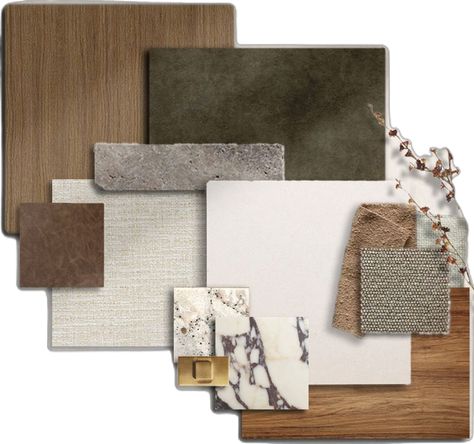 #naturaltextures #naturalmaterials #materialboard #interiordesign #houseinspo Bathroom Color Boards, Eucalyptus Mood Board, Material Palette Interior Design, Material Board Interior Design, Home Mood Board, Material Moodboard, Material Color Palette, Materials Board Interior Design, Mood Board Interior