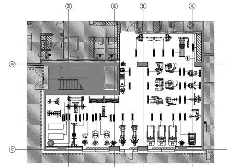 Gym building floor plan designs are given on this AutoCAD DWG Drawing File. Download AutoCAD DWG File. - Cadbull Gym Floor Plan Layout, Gym Floor Plan Commercial, Small Commercial Gym Design, Gym Plan Architecture, Home Gym Floor Plan, Gym Floor Plan, Building Floor Plan, Gym Building, Doctors Clinic