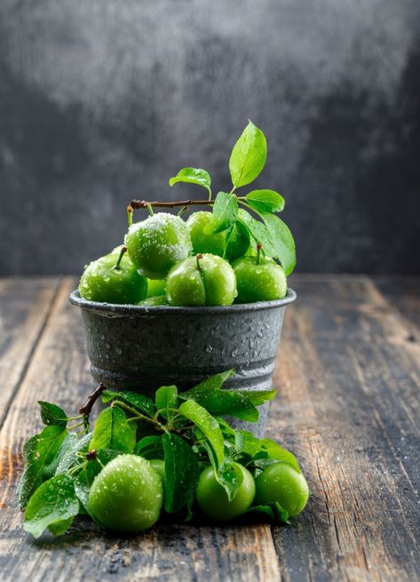 Green Plums, Props Reference, Plum Juice, Coffee Shop Photography, Combine Harvester, Shop Photography, Cool Green, Farm Machinery, Mini Bucket