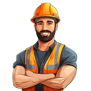 cartoon clipart,construction clipart,engineer clipart,worker clipart,construction-worker,foreman,hard-hat,hardhat,human,job,labor,manager,mascot,occupation,staff,supervisor,worker,repairman,smile,uniform,hard,employee,profession,handyman,male,professional,person,work,engineer,technician,helmet,architect,builder,hammer Anime Construction Worker, Construction Worker Character Design, Engineer Clipart, Construction Clipart, Engineer Cartoon, Person Png, تحت الدرج, Construction Art, Logo Cloud