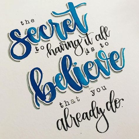 Handlettering Light Calligraphy Hand Lettering, Lettering Fonts Shadow, Creative Lettering Quotes, Lettering Quotes Handwritten, Quotes Calligraphy, Calligraphy Doodles, Handlettering Quotes, Hand Lettering Inspiration, Hand Lettering Fonts