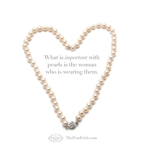 We love pearl quotes! "What is important with pearls is the woman who is wearing them!" Pearl Quotes, How To Wear Pearls, Wearing Pearls, Pearl Party, Meaningful Necklace, Park Lane Jewelry, Silver Jewelry Box, Southern Girls, Wear Pearls