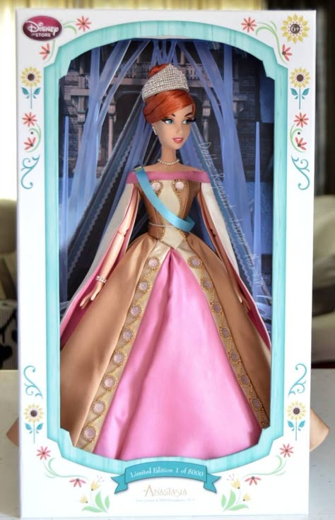 Disney Anastasia, Princess Anastasia, Disney Barbie Dolls, Barbie Disney, Barbie Collector Dolls, Disney Princess Dolls, Disney Collector, Disney Barbie, Beautiful Barbie Dolls