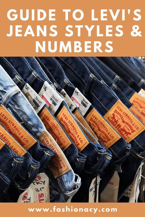 Guide to Levi's Jeans Styles & Numbers Jeans For Men Over 50, Levis Jeans Outfit Men, Outfits From The 80s, Levi Jeans Outfit, Old Man Outfit, Mens Jeans Guide, Modern Regency, Jeans Guide, Levis Jeans 501