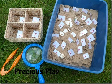 Phonics Phase 2 Activities, Outdoor Phonics Activities, Year 1 English Activities, Outdoor Literacy Ideas Eyfs, Phonics Continuous Provision Eyfs, Reception Class Activities, Phonics Area Eyfs, Satpin Activities, Outdoor Phonics