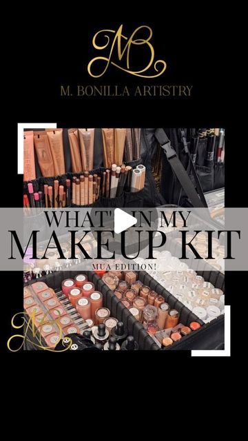 Maria Bonilla Gonzalez on Instagram: "MY PRO MAKEUP KIT!   @mbonilla_artistry ×MENTORSHIP & EDUCATION SERIES  I KNOW THIS MIGHT BE EXCESSIVE BUT I SPECIALIZE IN BRIDAL, & PHOTOGRAPHY MAKEUP!   BEAUTY & ARTISTIC BRANDS CARRY VARIOUS PRODUCTS THAT I NEED FOR EACH!   HOPE THIS VIDEO LIST WAS HELPFUL!   #bayareamakeup ##bayareamakeupartist #makeupreels #makeuphack #makeupkit #makeup #maquiagem #makeupeducator #makeuptutorial #bayareabrides #bayareaweddings #bridalmakeup #organization #maquillaje #makeuptips" Bridal Makeup Kit Products List, Bridal Makeup Kit, Pro Makeup Kit, Arabic Makeup, Makeup Artist Kit, Bridal Make Up, Brighter Days, Spring Nail Designs, Photography Makeup