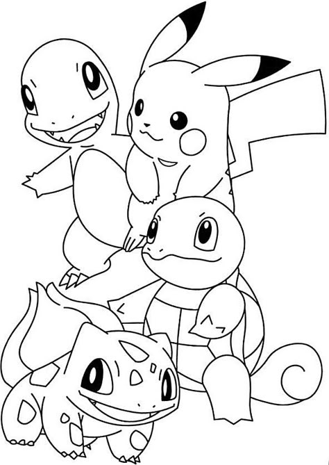 Coloring pages of Pikachu, the cute and popular character from the Pokémon franchise. Perfect for kids of all Pokémon Outline, Free Printable Coloring Book, Pikachu Coloring, Pokemon Coloring Sheets, Pikachu Coloring Page, Pikachu Drawing, Pictures To Color, Free Kids Coloring Pages, Pokemon Sketch