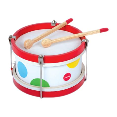 Confetti Wooden Drum - Play Kids Musical - Maisonette Drum Artwork, Wooden Instruments, Toy Drum, Gift Ideas For Children, Done By Deer, Making Wooden Toys, Toddler Girl Gifts, Drum Music, Traditional Toys