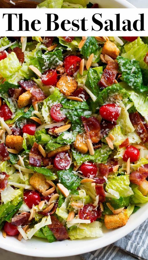 The Best Salad, Best Salad, Resep Salad, Fresh Salad Recipes, Resep Diet, Best Salad Recipes, Salad Recipes For Dinner, Summer Salad Recipes, Cooking Classy