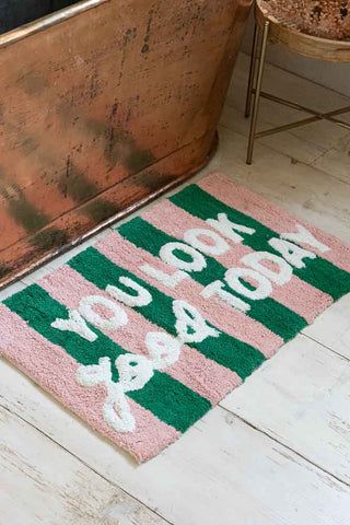 Quirky Bathmats & Towels | Rockett St George College Apartment Bathroom, Quirky Apartment, Fun Bath Mats, Colorful Bath Mat, Teen Bathroom, Funky Bathroom, Traditional Chandeliers, Green Bath Mat, Trendy Lifestyle